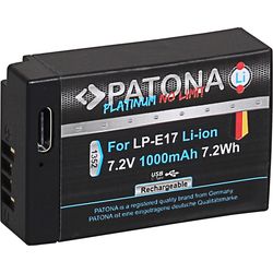 Patona Batteria Platinum Canon LP-E17 USB-C