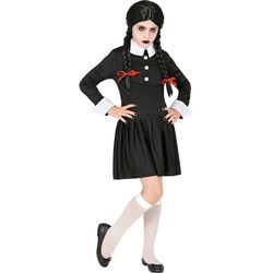 Fasnacht Dark Girl size M black dress, without wig
