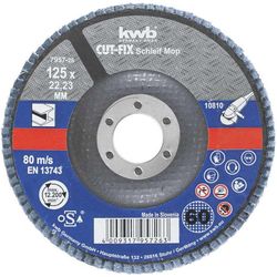 kwb Disco abrasiva metallo 125 mm K60