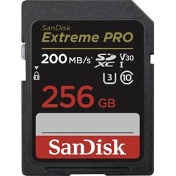 SanDisk Extreme Pro SDXC 256GB 200MB/s UHS-I