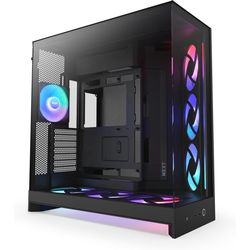 NZXT H9 Flow RGB+ Black PC Case