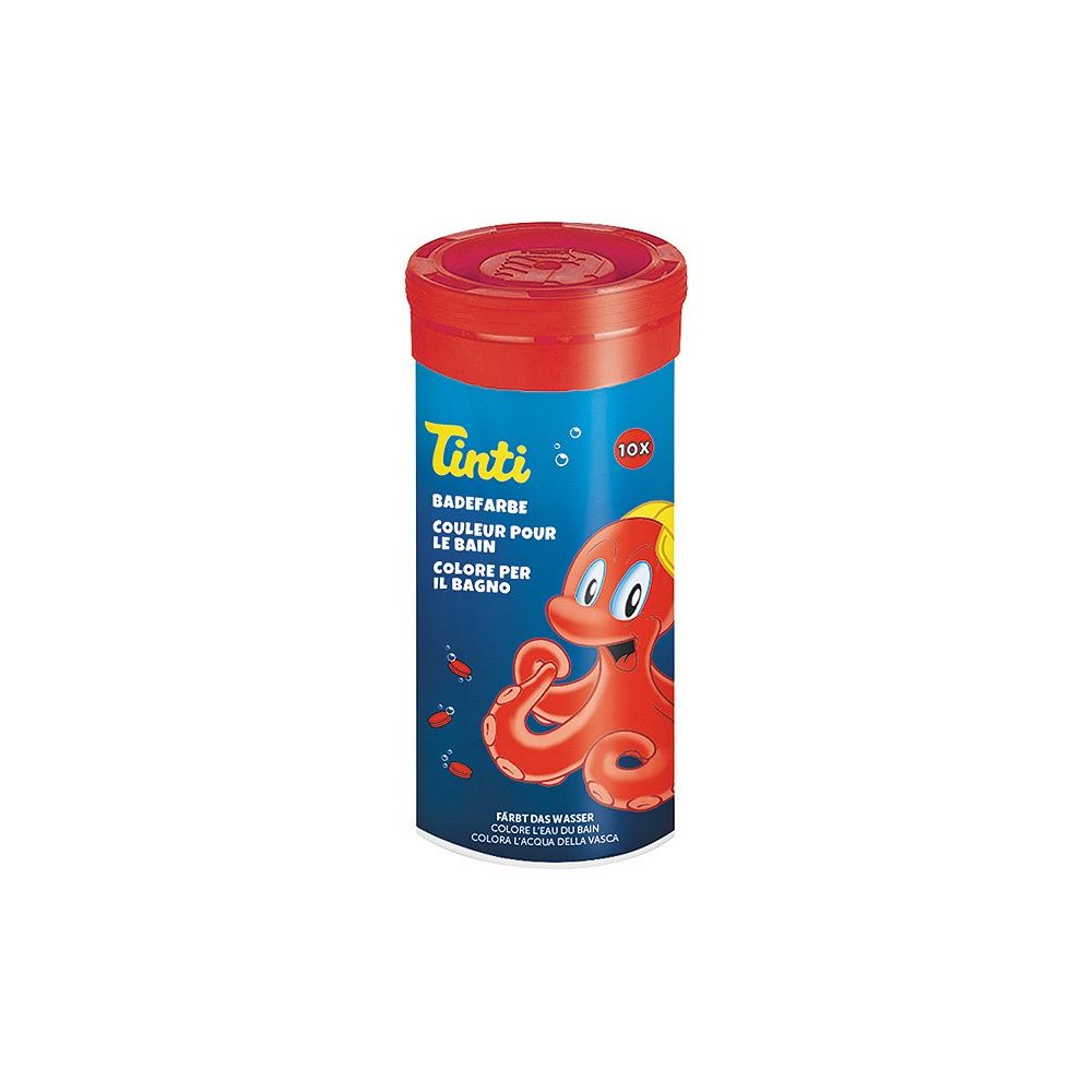 Tinti Tube de couleur de bain rouge (10 pièces) - acheter chez