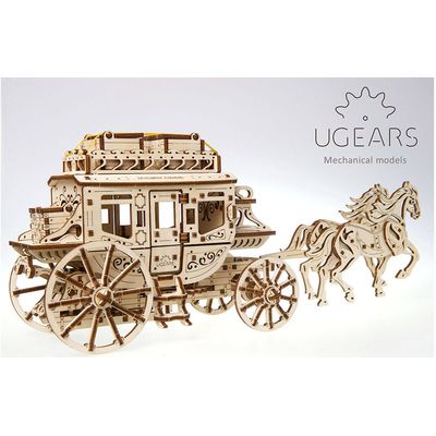 Ugears Stagecoach (248parts) Bild 3