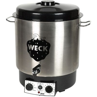 Weck Inox fully automatic sterilization pot with 30 liter tap