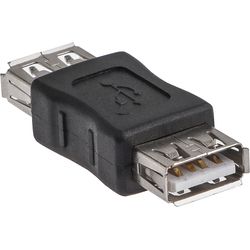 Link2go Gender Changer USB 2.0 GC2114BB Tipo A - A, femmina/femmina