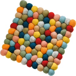 Cilio Coaster Lana Colore sheep's wool 21x21cm