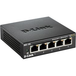D-Link Commutateur de bureau Gigabit Ethernet 5 ports DGS-105