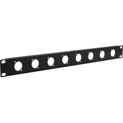 Exsys Patch panel D-type 8 port, 19 rack
