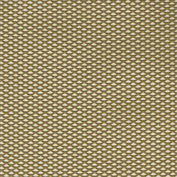 Alfer Expanded metal aluminum 1.6 mm brass, 250 x 500 mm a=10 mm, b=5 mm
