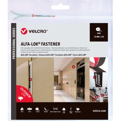 Velcro ® Alfa-Lok® Fastener 3M ruban à crochets 25 mm noir
