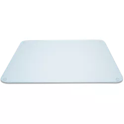 Pebbly Coperchio in vetroceramica 40x30cm superficie ondulata trasparente