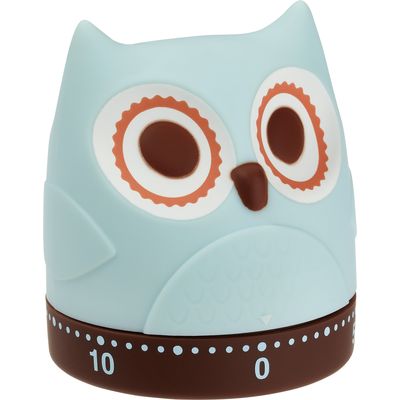 TFA Timer owl 60 minutes analogue colorful