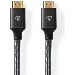 Nedis Cavo HDMI Ultra HD 8K, ST/ST, grigio, 2.0m