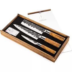 Forged Set di coltelli in oliva 3 pezzi