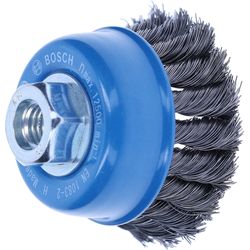 Bosch Professional Spazzola per pentole in filo d'acciaio intrecciato, 75 mm