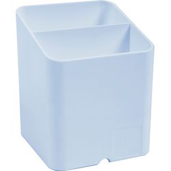 Exacompta Pen-Cube pencil holder watercolor 67762D pastel blue 2 compartments