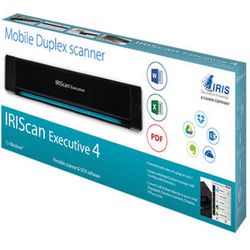 Iris Mobile document scanner can Executive 4 Duplex