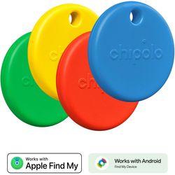 Chipolo Set di 4 POP Blu/Giallo/Verde/Rosso