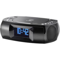 Karcher UR 1309D, Uhren Radio schwarz, DAB+/UKW, CD/MP3 Player