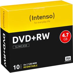 Intenso DVD+RW Slim 4.7GB 4211632 4x 10 Pz