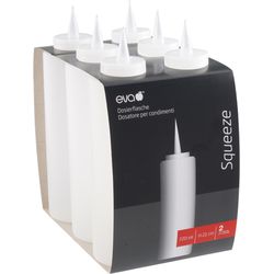 EVA Flacone dosatore trasparente 720ml NERO 04 19 91