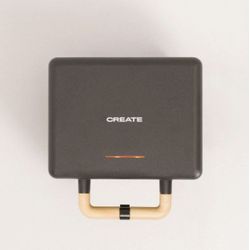 create STONE 3 IN 1 STUDIO Sandwich e Waffle Maker Nero