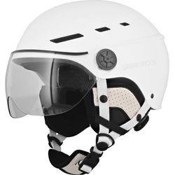 TnB Casco UMHELMVSWHM M bianco, incluso visiera e protezione per le orecchie a cuffia