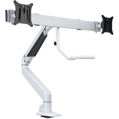 Multibrackets Table Stand Gas Lift Arm + Duo Crossbar 2 to 7 kg - White Bild 7