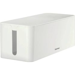 HAMA 221011 Kabelbox Maxi, 40,0 x 15,6 x 13,5 Weiss