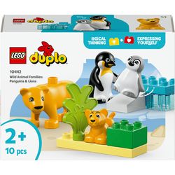 LEGO DUPLO® Wild Animal Families Penguins and Lions 10442