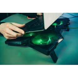 Verbatim Cuscinetto di raffreddamento per videogiochi SureFire Bora Green