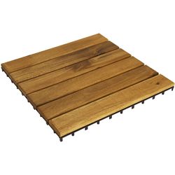 FS-STAR Piastrelle per terrazzo 9 pz. 30x30 cm
