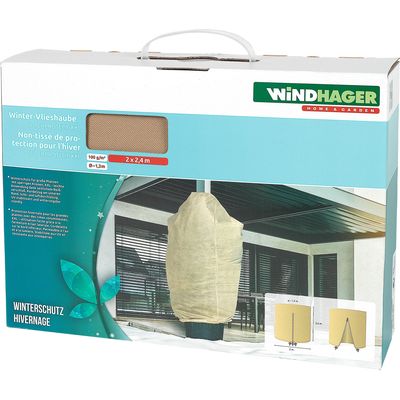 WINDHAGER Cappuccio invernale in pile S-Pro XXL 2,0 x 2,4 m