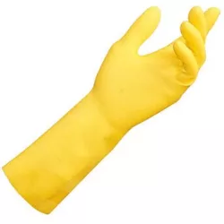 Matfer Gelbe Latex-Handschuhe Paar G.