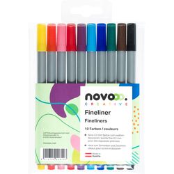 Novooo Finlinerset 0.5mm 21123 assorted 10 pieces