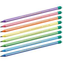 BiC Pencil Evolution Stripes 8960342 hexagonal lead assorted. 12 pcs.