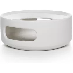 Viva Minima scaldavivande D14cm H5.6cm porcellana bianca