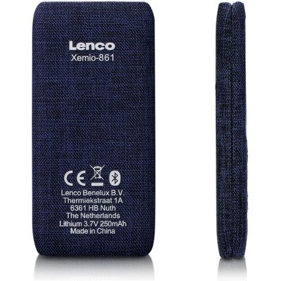 Lenco Lettore MP3 Xemio-861, blu, 8 GB - acquista su