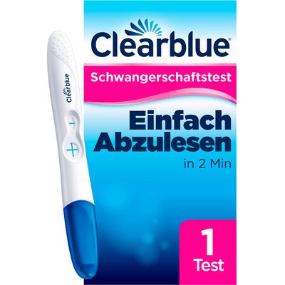 Clearblue schwangerschaftstest mit verfärbender spitze Bild 2