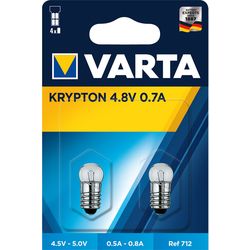 Varta Light bulb 712 krypton 4.8V