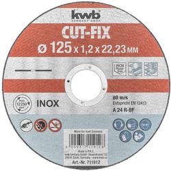 kwb Disco di separazione CUT-FIX Metallo Ø 125 mm