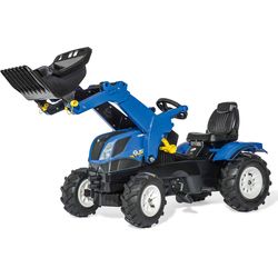 Rolly Toys rollyFarmtrac New Holland with rollyTrac loader and pneumatic tires