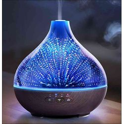 3D Magic lamp. Aroma diffuser, dark oak