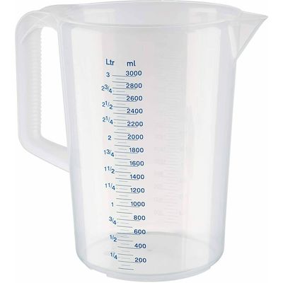 Measuring jug 3.0 lt. Ø 17.5cm - Practical & Precise