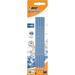 BiC Pencil Evolution HB 964912 Triangle 4 pieces