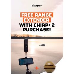 Deeper Smart Chirp+ 2.0 Bundle avec Range Extender gratuit !