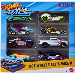 Hot wheels Action Cars Let's Race 8-Pack