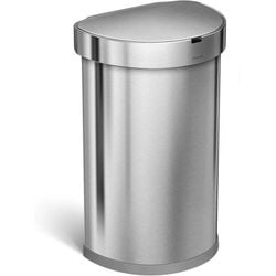 Simplehuman Bidone dei rifiuti del sensore ST2009 45 litri, argento