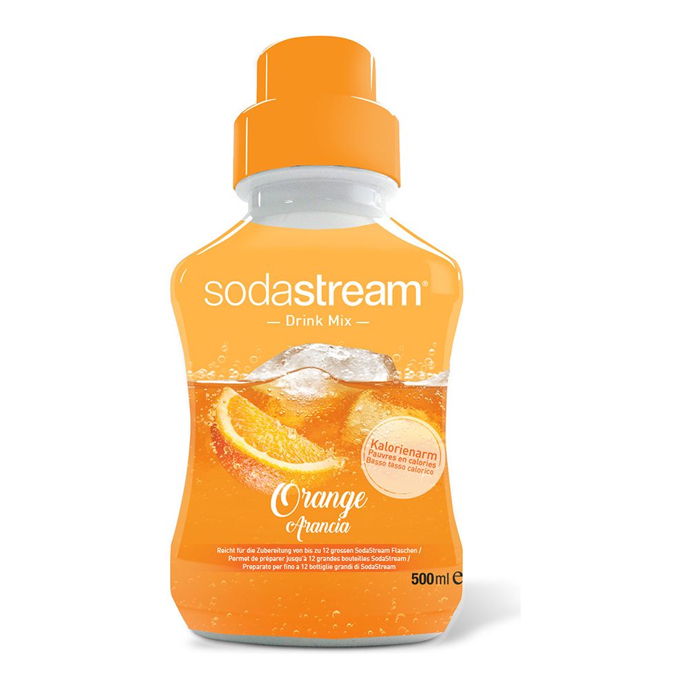 SodaStream Concentrato di arancia 500ml, Fruttato e rinfrescante