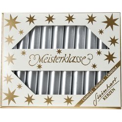 Steinhart Candele per albero 100x13mm 02390-03 argento 20 pezzi